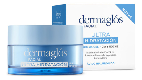 Crema Facial Dermaglós Ultra Hidratación Día Y Noche X 50 G