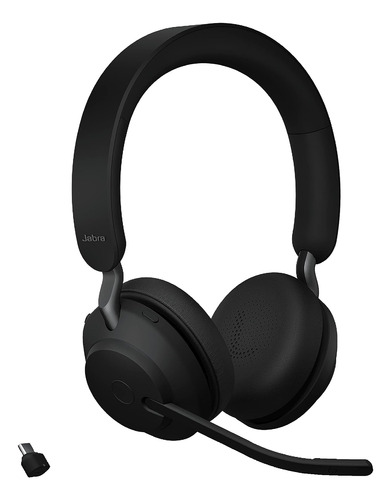 Auriculares Jabra Evolve2, Inalámbrico, Bluetooth, Negro