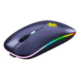 Mouse Imice E1300 Rgb Wireless 2.4ghz Inalámbrico Recargable