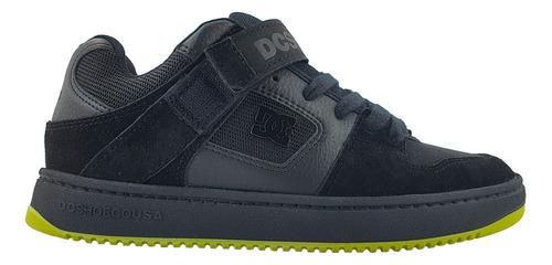 Zapatillas Dc Lifestyle Hombre Manteca V Ss (bkg) Negro Fuk