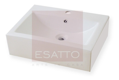 Esatto ® - Ovalín Lavabo De Ceramica Blanca Importado Oc-013