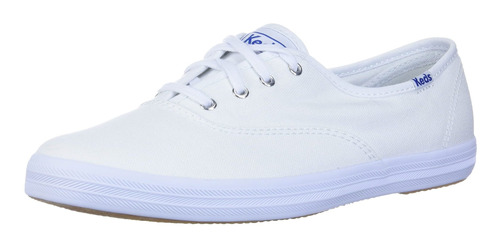 Keds - Tenis Keds Champion De Tela Para Mujer, Blanco, 6