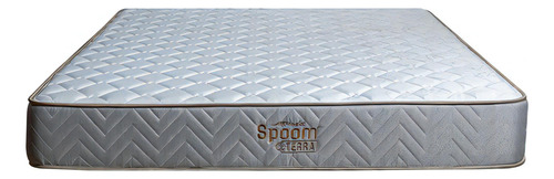 Colchon Spoom Terra New  Doble 140x190 Color Crema