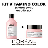 Kit Loreal Vitamino Color Shampoo 300ml + Máscara 250g