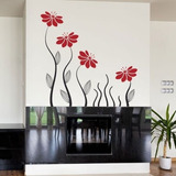 Vinilo Decorativo Autoadhesivo - Floral Flores 95x100