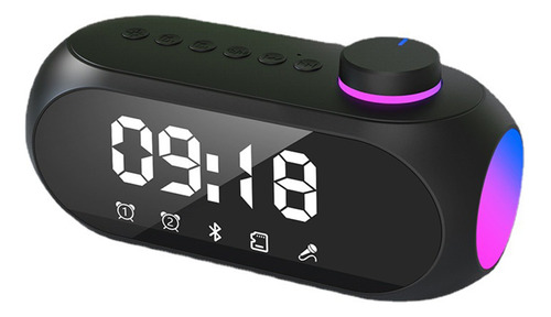 Despertador Electrónico Bluetooth S18, Reproductor De Audio