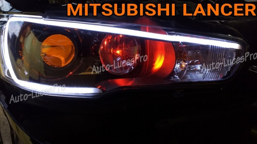 Modificacion De Focos Silvines Faros Mitsubishi Lancer Foto 4