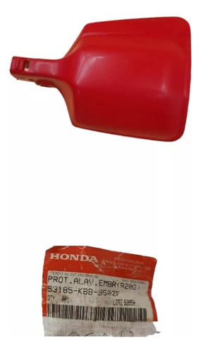 Cubre Puño Izquierdo Rojo Honda Xr 200 Original