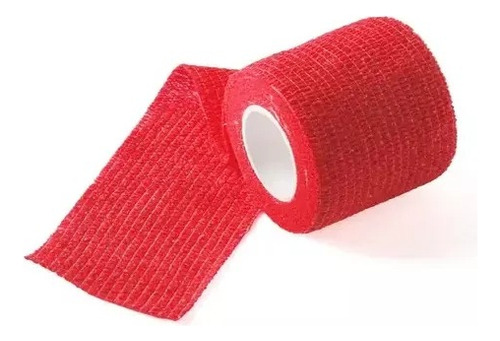 Venda Elastica Autoadhesiva Tape Deportivo Roja