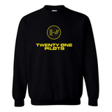 Buzo Twenty One Pilots Cuello Redondo Friza 