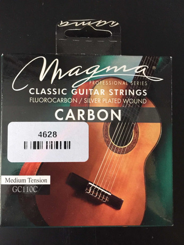 Encordado De Guitarra Criolla Carbon Magma