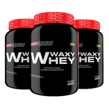 Combo 3x Whey Protein Waxy Whey 900g - Pronta Entrega!