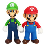 Figuras Super Mario Bross Luigi Y Mario X2 