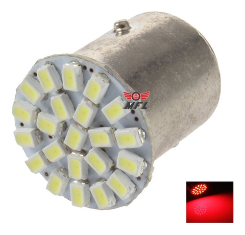 Kit 50 Lampada 22 Led 1 Ou 2 Polo 12v Ou 24v Cores 3014