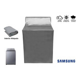 Revestimento Cubre Lavadora Samsung Wa24a8370gv 24kg Panel