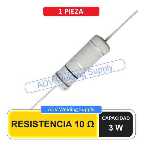 Resistencia De 1 Ohm 3 Watts Inversora Infra Actron