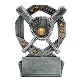Medallas Trofeo De Estrella Hexa De Béisbol - Premio De Sof