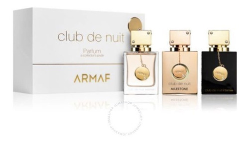 Set Club De Nuit Women, Intense Y Milestone Women 30ml Edp