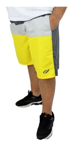 Bermuda Elástico Shorts Masculino Tamanho Pluz Size G1 Ao G4