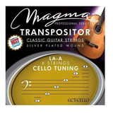 Encordado Clásica Magma Transpositor Cello Tuning La Oferta!
