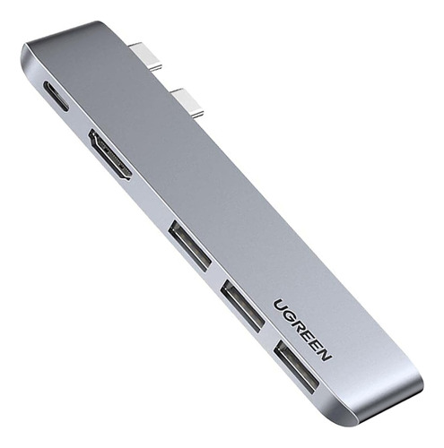 Ugreen Hub Adaptador Usb-c  5 Em 2 Para Macbook Air E Pro