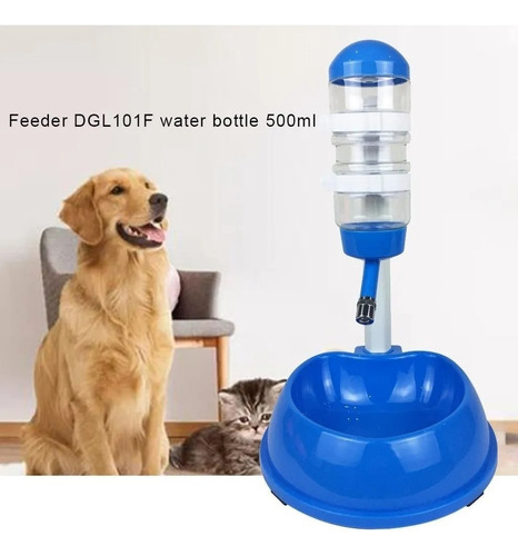 Bebedero De Agua Para Perros Y Gatos Alimentador Importado