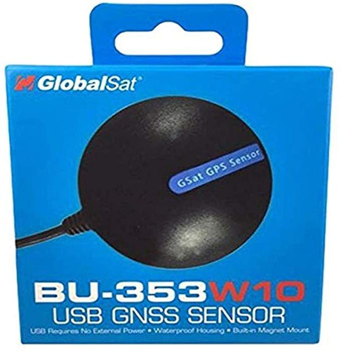 Globalsat 05-bu353-w10 Gps Gnss Ubicación Del Sensor, Window