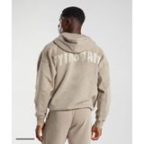 Gymshark Power Washed Hoodie - Cement Brown