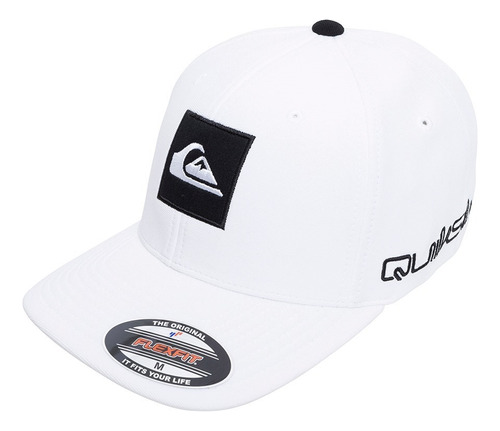 Boné Quiksilver Emb Square Aba Curva Fechado Original