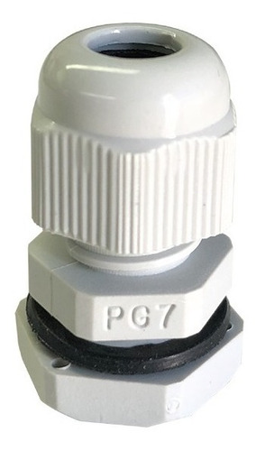 Prensa Estopa Pg -7 (3.5mm-6mm) Ip67 Pack 20 Und
