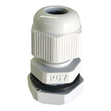 Prensa Estopa Pg -7 (3.5mm-6mm) Ip67 Pack 20 Und