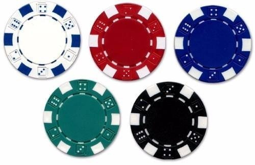 Paquete 50 Fichas Poker Casino Profesionales,color Fh-50 B.h