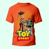 Camiseta Infantil Toy Store Hudy Buzz