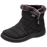 Botas De Invierno Mujer Zapatos De Neve Impermeables