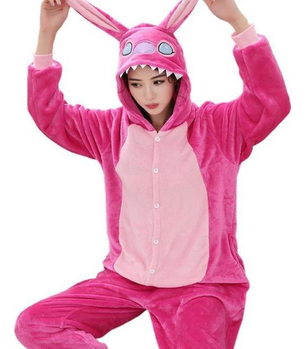 Pijama Mameluco Cosplay Stitch Para Adultos Con Envío Gratis