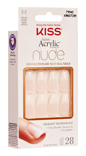 Uñas Postizas Acrylic Nude Leilani
