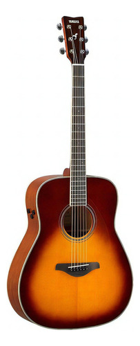 Guitarra Yamaha Electroacusticatransacoustic Fgtabs Caferojo