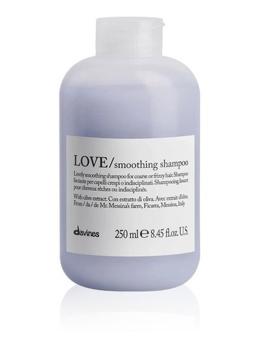 Shampoo Davines Love Smoothing Anti Frizz Rebelde 250 Ml