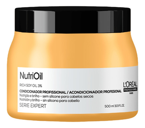 Máscara Professionnel Nutritiva Lp Se Nutrifier 500g L'oréal Professionnel