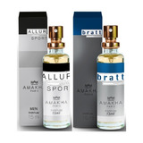 Perfume Amakha Paris Masculino Allur Sport E Bratt 15ml