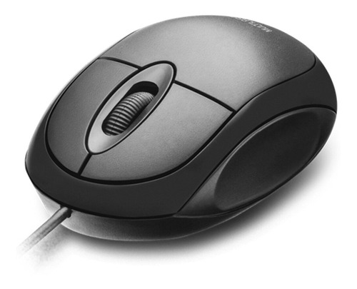 Mouse Com Fio Óptico Black Usb Preto 3 Anos De Garantia