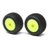 Losi Step Pin Mounted Rear Tires Yellow 2 Mini-t 2.0 Los4100