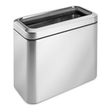 Simplehuman Bote De Basura Acero Inoxidable, Oficina - 31.8l