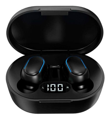 Audífonos Inalámbricos 1hora Aut114 | Bluetooth Color Negro