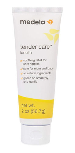 , Tender Care, Lanolin Nipple Cream Para La Lactancia M...