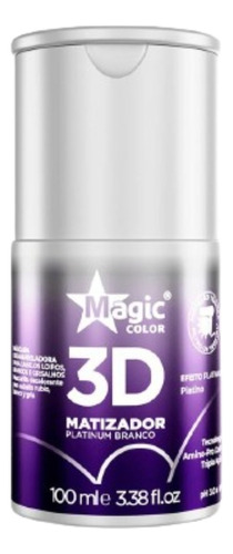 Magic Color Desamarelador - Gloss 3d Platinum Branco 100ml 