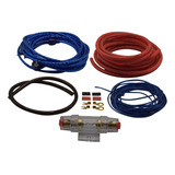 Kit Cables Para Amplificador De Audio Calibre 10