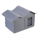 Casa De Exterior Para Perros Y Gatos Callejeros, Impermeable