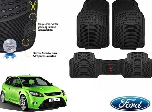 Tapetes Uso Rudo Negros Rd Ford Focus Rs Viejito 2009 A 2013