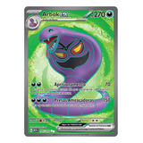 Carta Pokémon Arbok Ex Full Art Escarlate E Violeta 151